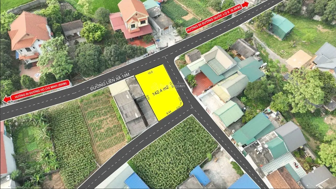 Còn duy nhất 1 lô diện tích 142m2 full thổ cư giá nhỉnh hơn 2 tỷ tại Chương Mỹ - Hà Nội