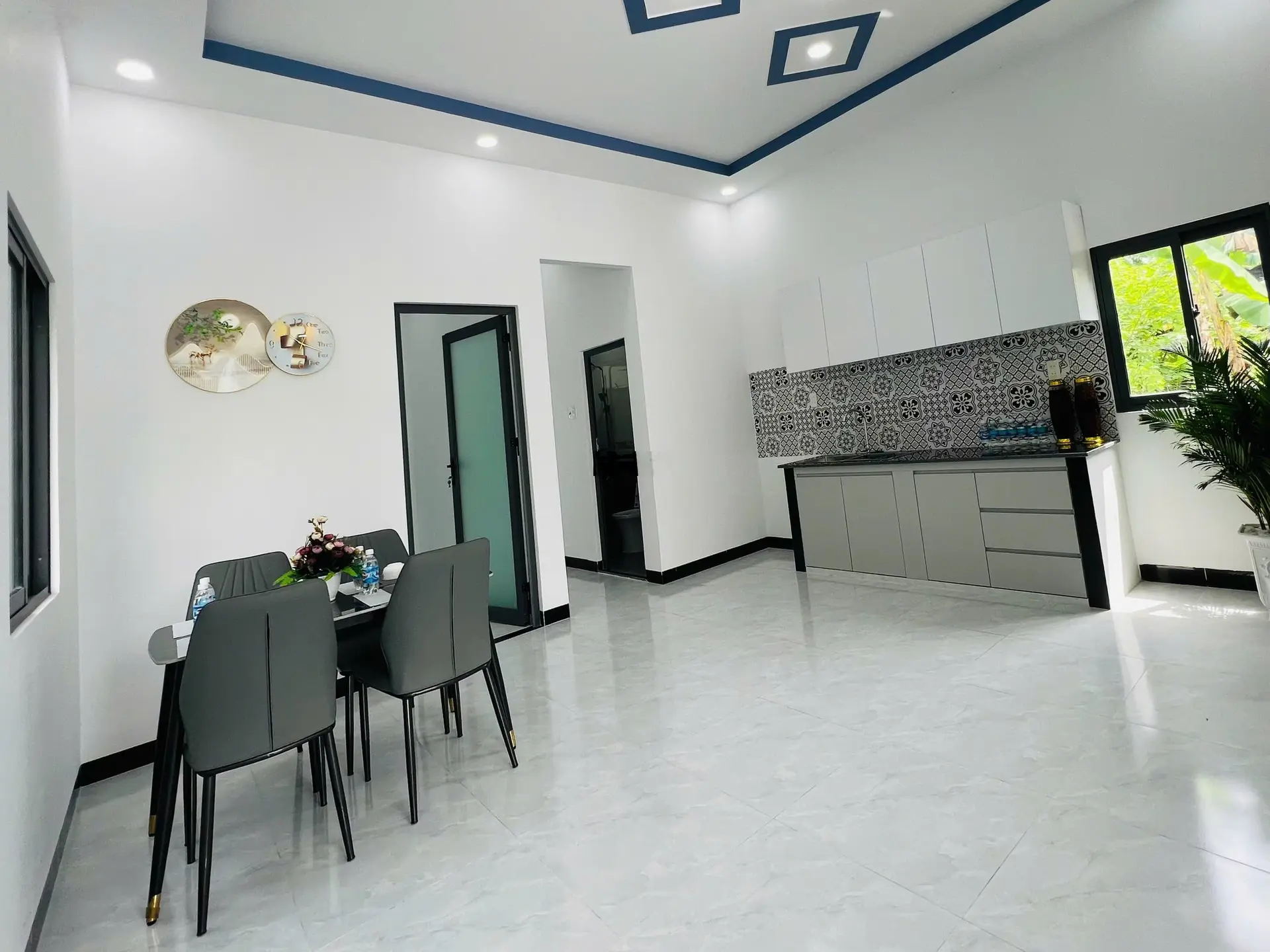 Bán nhà Trung tâm thị trấn diên khánh, nhà 2 phòng ngủ, nhà mới đẹp giá bán 1,950 tỷ