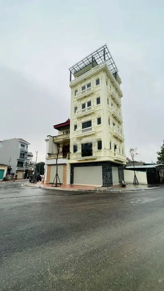Bán Nhà Phúc Lợi căn góc 2 mặt đường 60m2 x 6 tầng thang máy,vỉa hè 4m