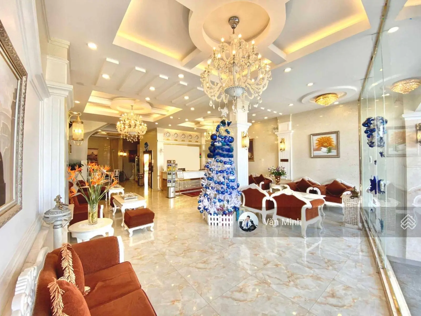 Mặt tiền 3 tháng 2, KSạn 900m2 sàn siêu Vip phố cổ Hoà Bình, ĐẤT VÀNG Đà Lạt, doanh thu 5tỷ/năm