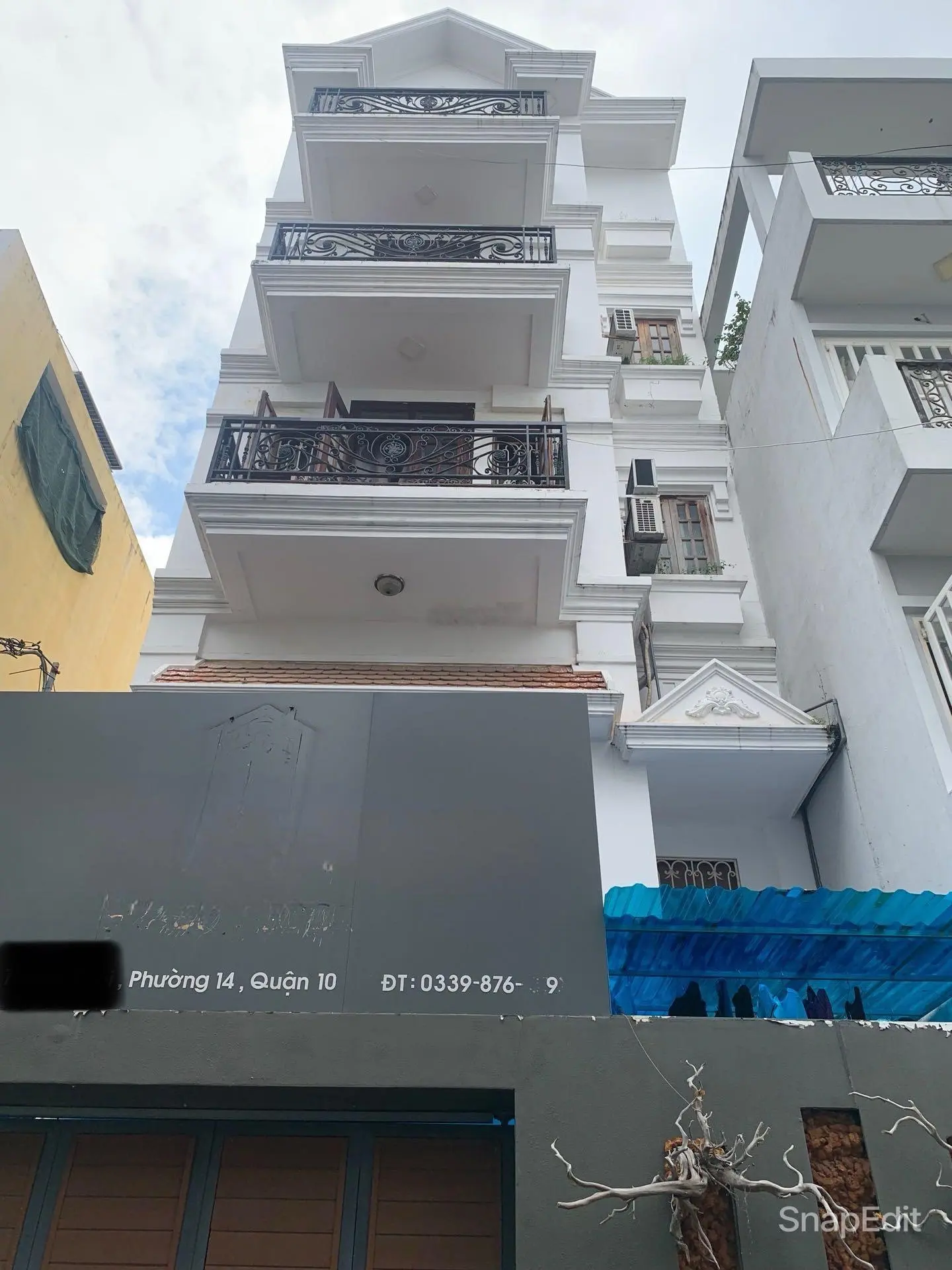 Nhà đẹp, mới xây 5 tầng - ô tô o7 chổ ngủ nhà. Ngay Thành Thái.