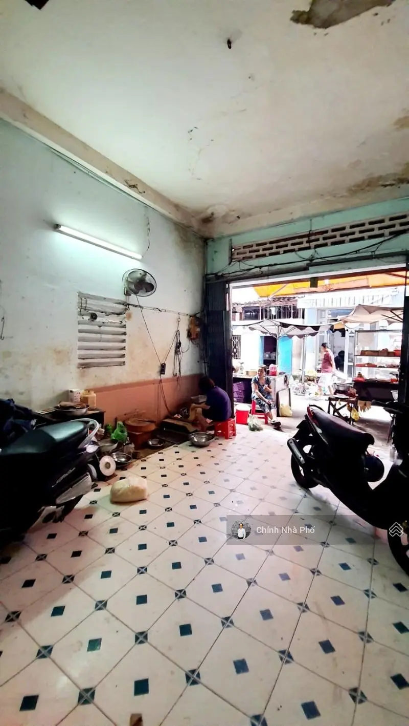 Quận 10, mặt tiền hẻm kinh doanh, cấp 4, 105m2 (5m x 20m) vuông đẹp, lộ giới ít, xây mới 6 tầng