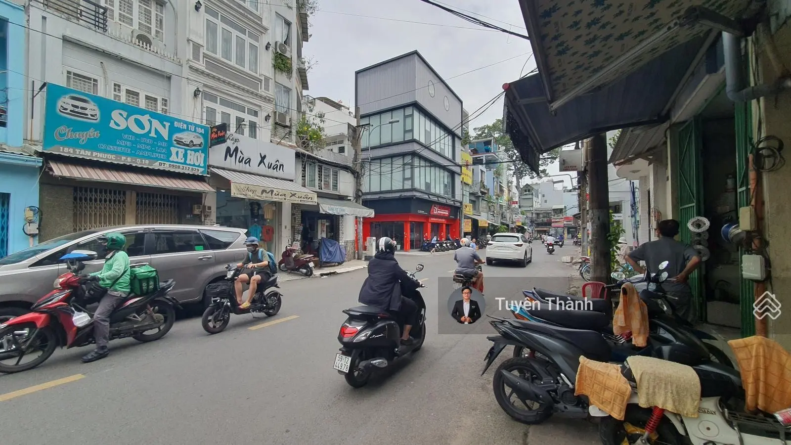 Bán nhà mặt tiền ngang 6m, nở hậu 7m, vỉa hè 3m, 148m2 đất, ngay Chợ và Nhà thờ, tiện KD đa ngành