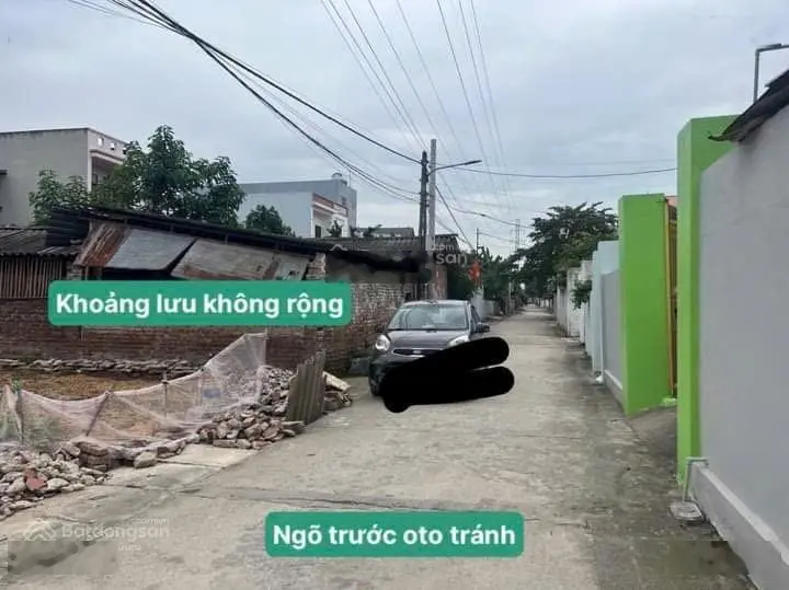 Bán 81m2 thôn Đình Trung Xuân Nộn Đông Anh 2 mặt tiền tặng thêm 40m2 đất lưu không 56tr/m2