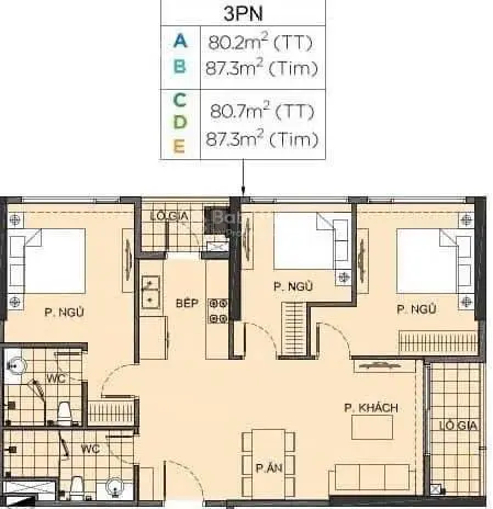 Rẻ nhất dự án. Chính chủ cần tiền bán nhanh căn 3PN-2WC Canopy Vin Tây Mỗ. 0961 522 ***