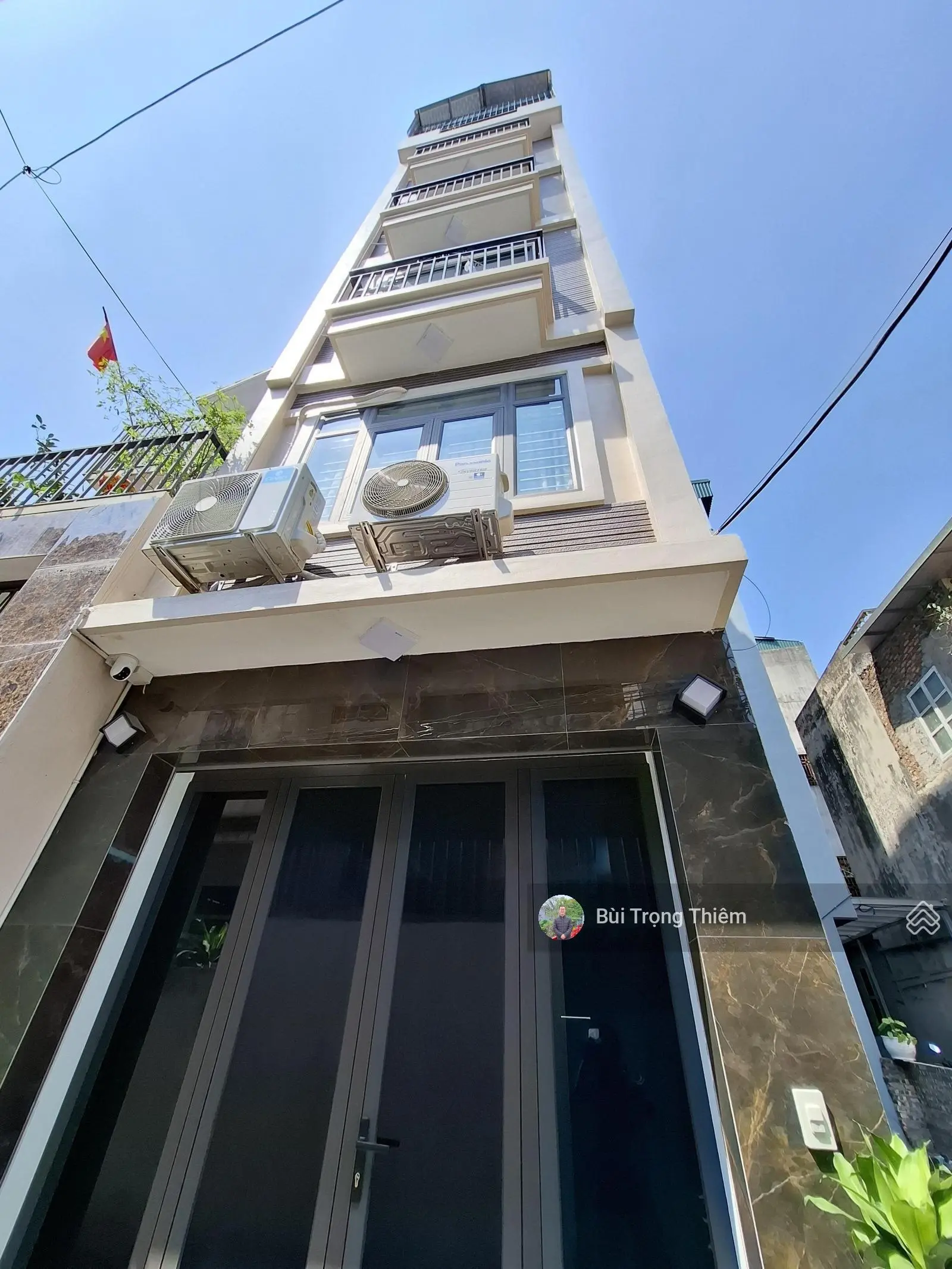 Bán nhà dân xây 6 tầng 4 phòng ngủ ở sài đồng, long biên ngõ thông full nội thất sổ đỏ chính chủ