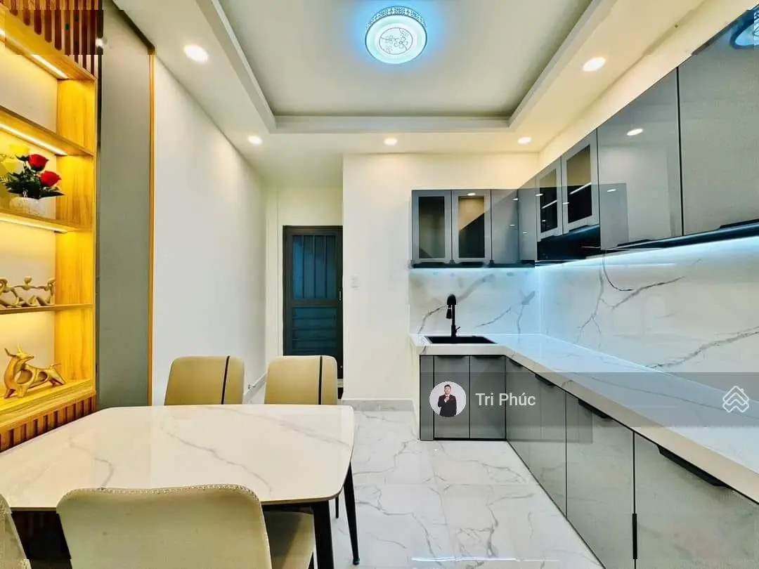 Nhà Đẹp Đón Tết Ngay Ngã Tư Phú Nhuận ,Hẻm Xe Hơi 3 Tầng 4PN Chỉ 6.xty TL