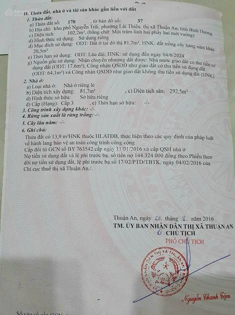 Vị trí kinh doanh tốt nhất Lái Thiêu-TP Thuận An nhà 4 lầu hoàn công giá 13tỷ