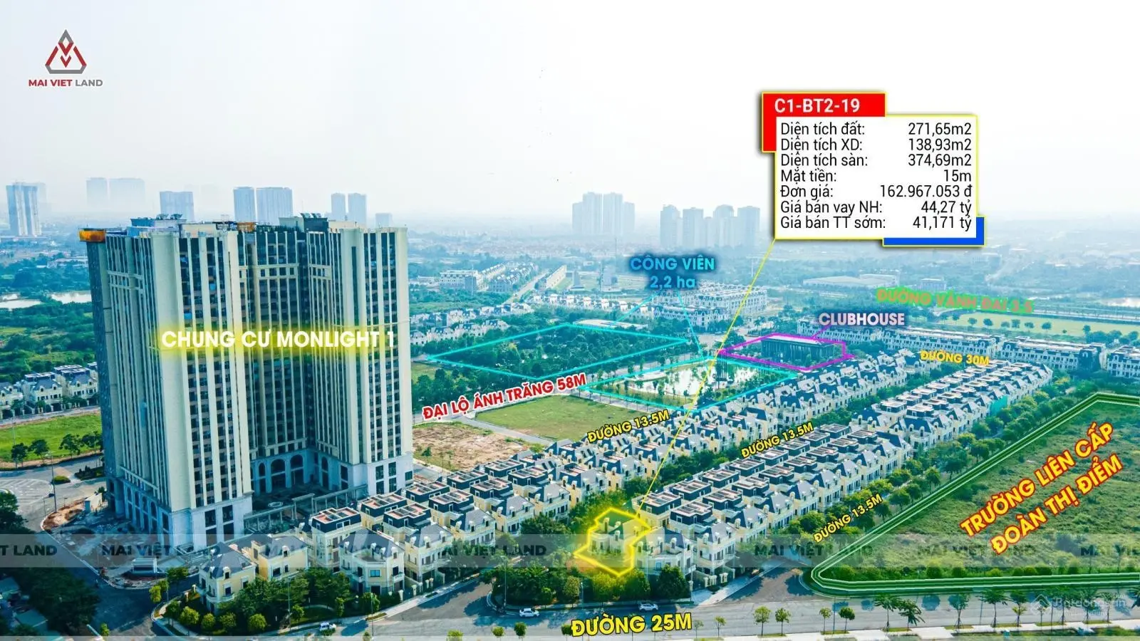 Chính chủ bán căn liên kề 80m2 - biệt thự 126m2 giá thấp nhất thị trường - quý mở bán mới vay 0%