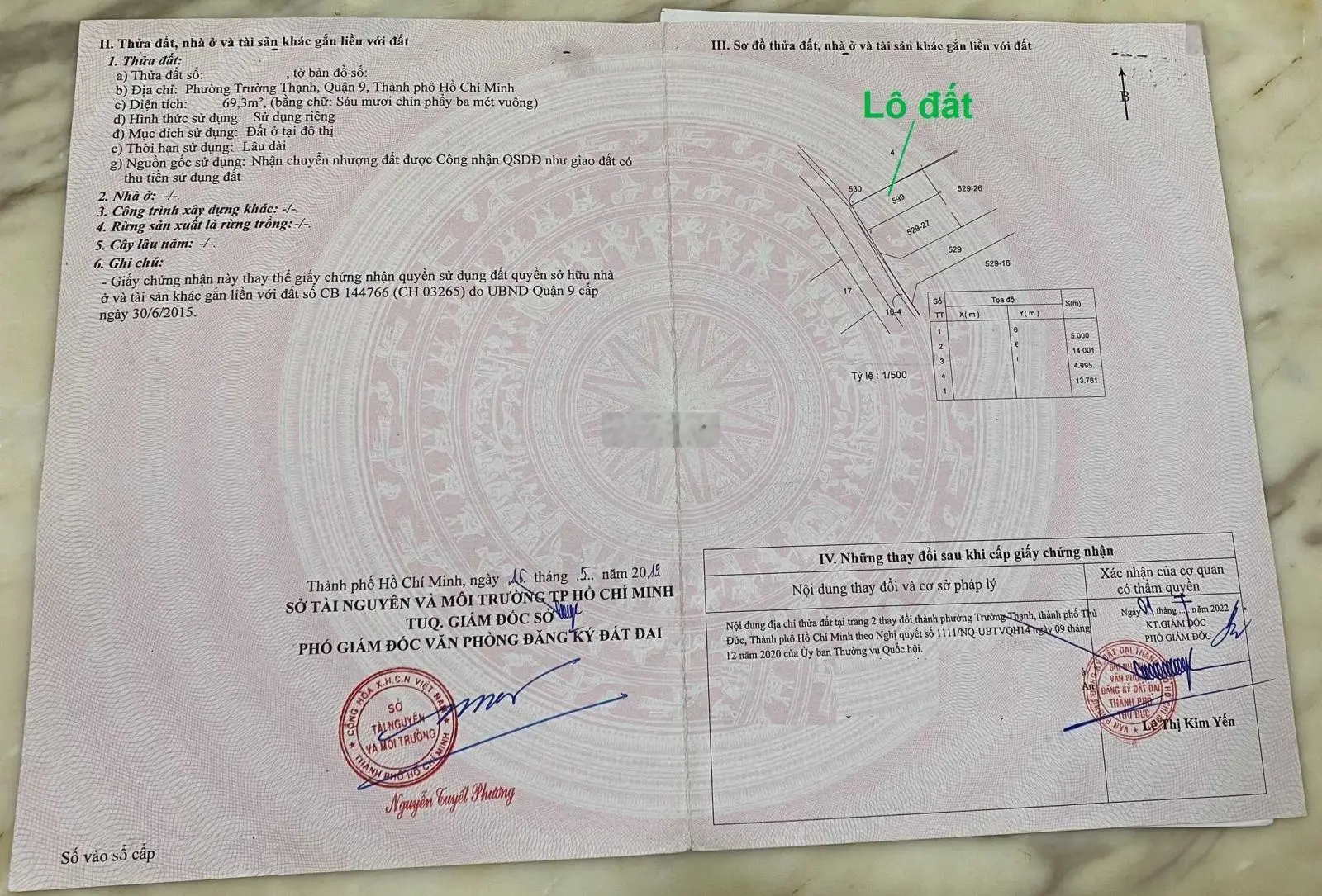 Giá đầu tư, đất thổ cư sát Vành Đai 3, sát chợ Long Trường, MT 5m, sổ hồng, XD ngay