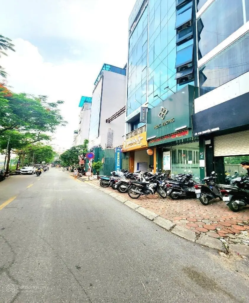 Mặt phố Cầu Giấy 90m2 - vỉa hè - 8 tầng thang máy - kinh doanh đỉnh - Nguyễn Khang 90m2 - 8 tầng
