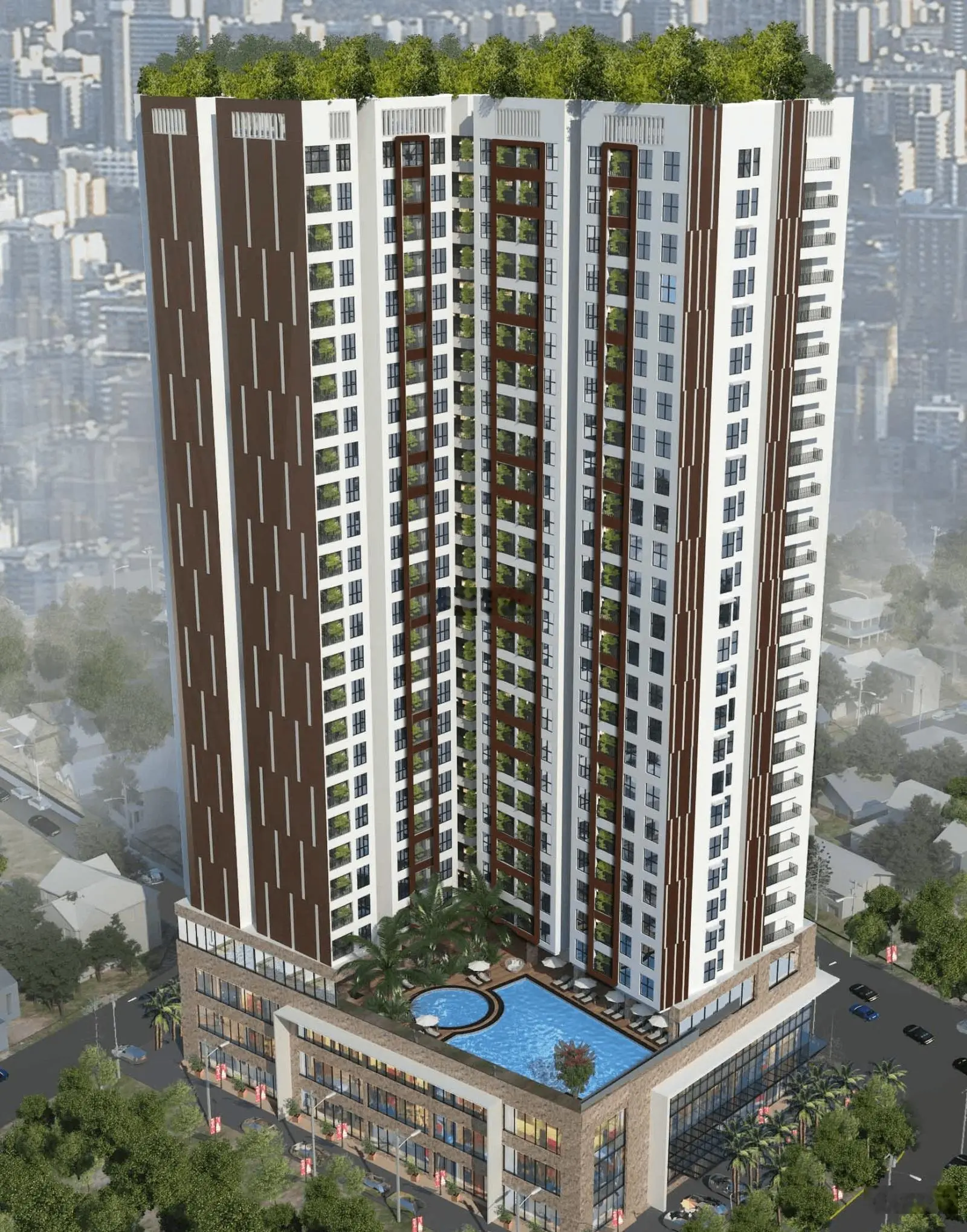 Bán căn 3PN góc diện tích 104m2 view ngã 6 Bắc Ninh