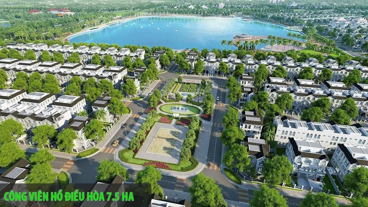 Biệt thự diện tích lớn 390m2 view hồ mát mẻ Từ Sơn Garden City 12,870 tỷ 0966228003