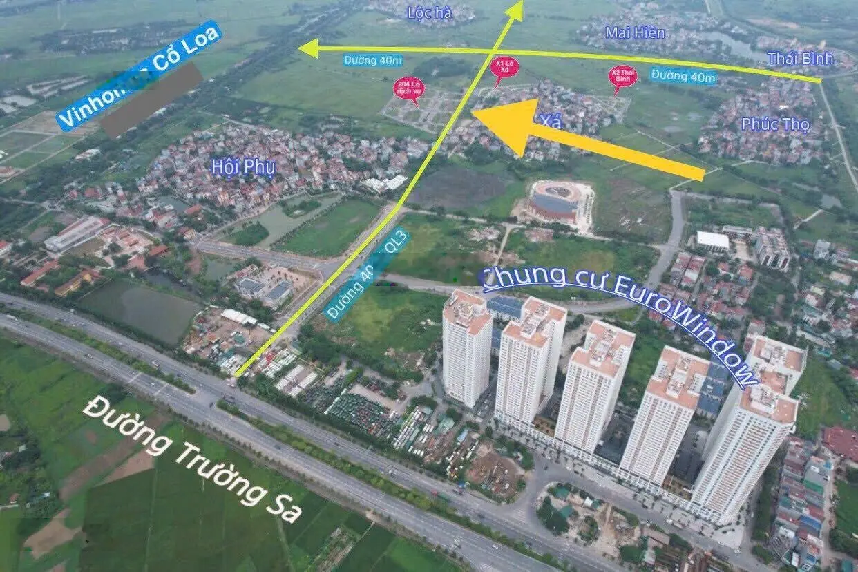 Cần bán 65,6m vew hồ điều thôn Mai Hiên , xã Mai Lâm , Đông Anh