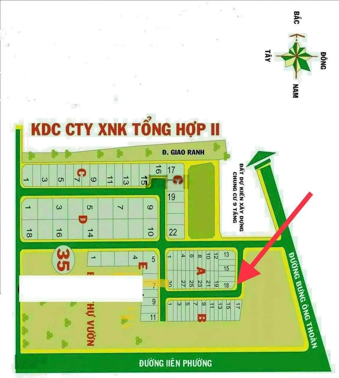 Đất 2 MT ngay Liên Phường Q9. Liền kề DA Classia Khang Điền và Global City - 9,5 tỷ - 157,9 m2