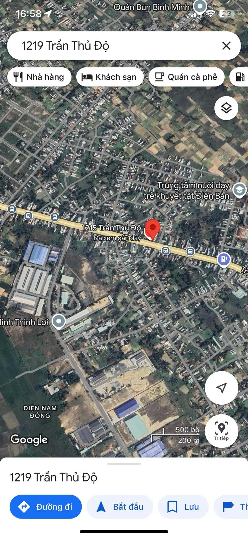Tôi chính chủ cần bán lô đất mặt tiền Trần Thủ Độ diện tích 144m2 cho thương lượng