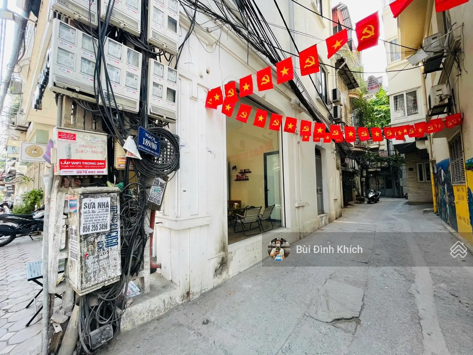 Bán nhà riêng ngõ 189 Hoàng Hoa Thám - Ngõ 3 gác - cách ô tô 25m - 80m2 - Giá bán 9.45 tỷ
