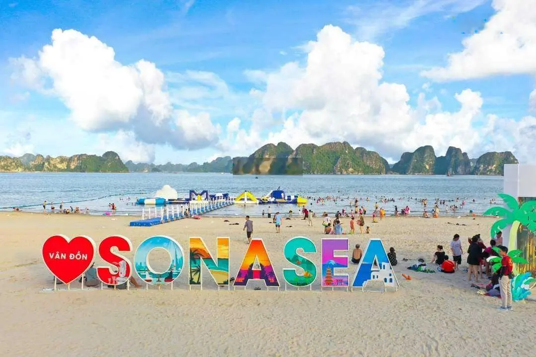 Bán biệt thự biển Sonasea Vân Đồn, bãi tắm dài 2,2km đường biển đẹp nhất Miền Bắc