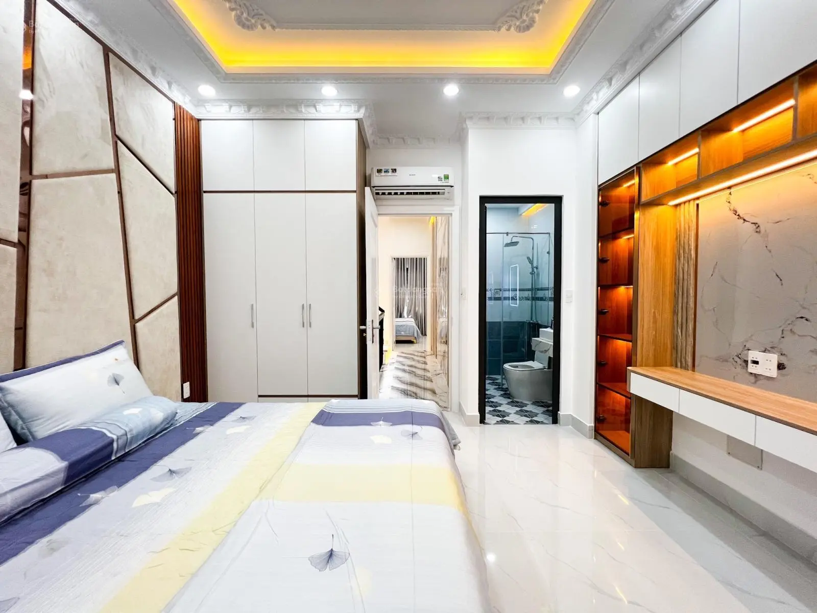 Bán nhà mới sổ riêng KDC The Sun Thị Trấn Nhà Bè - 3 lầu full nội thất