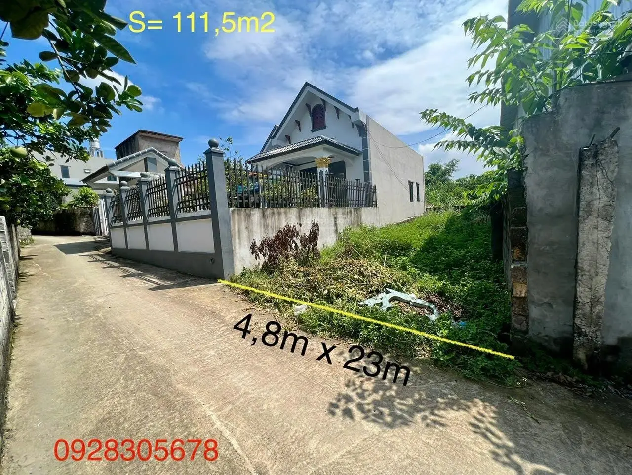 Lô Đất ( 111,5m2 Vuông vắn ), Gần Ngay TL412b . Giá tốt để đầu tư . Cách TT Hà Nội 25p lái xe .