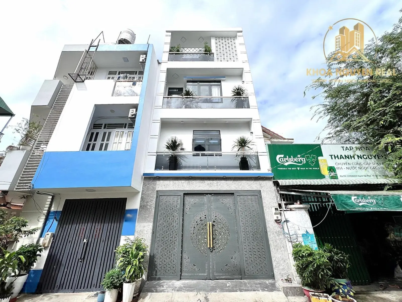 Mẫu nhà hiện đại 2025 - thiết kế lửng ngược - full nội thất cao cấp - KDC Sài Gòn Mới, Nhà Bè