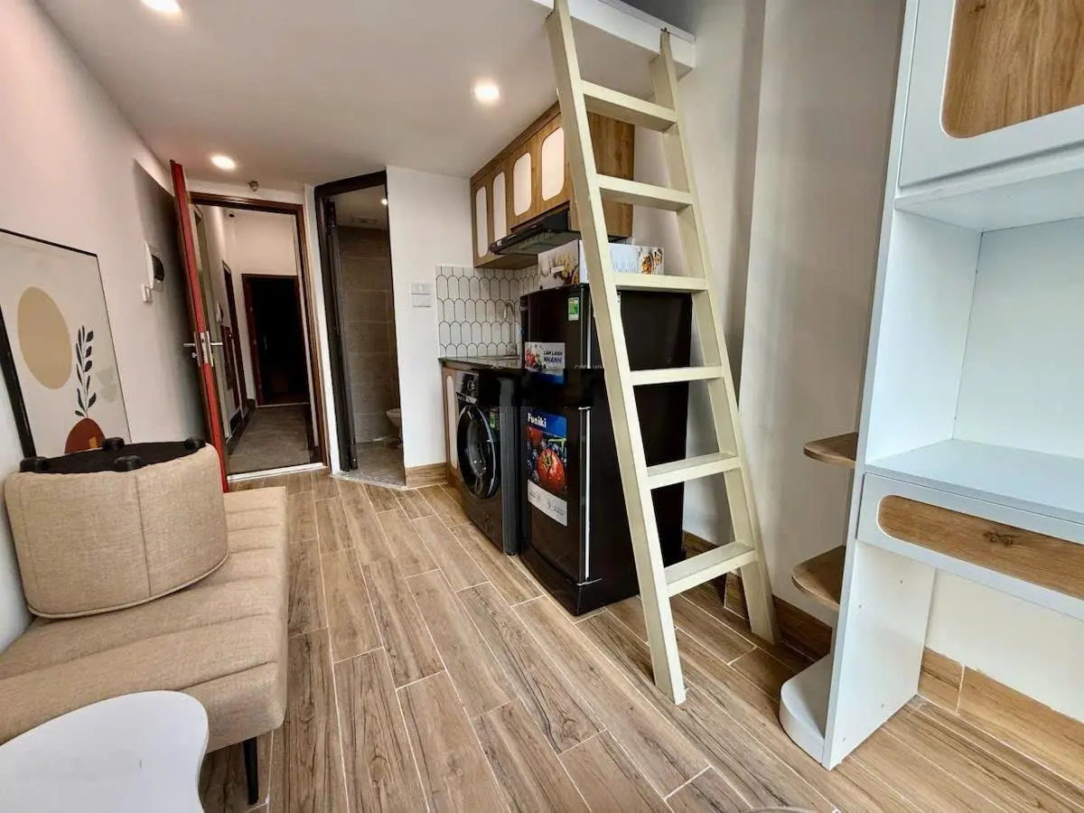 Không còn lo vấn đề cháy nổ khi mua toà CHDV Vũ Tông Phan, 70m2*7T, 21 phòng KK, dòng tiền ~ 7%/năm