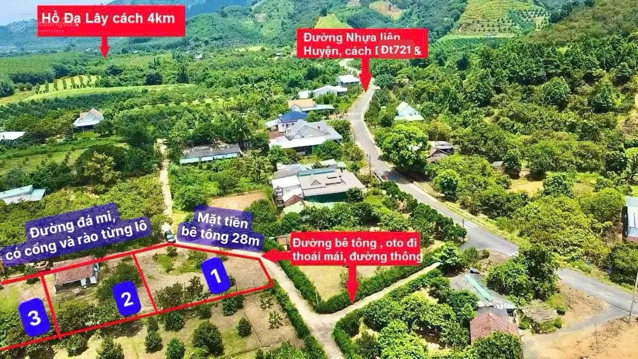 Tôi cần bán gấp 17 khu vườn sẵn sầu riêng 6 năm tuổi, sẵn 100m2 thổ cư. Giá: Chỉ từ 479 triệu