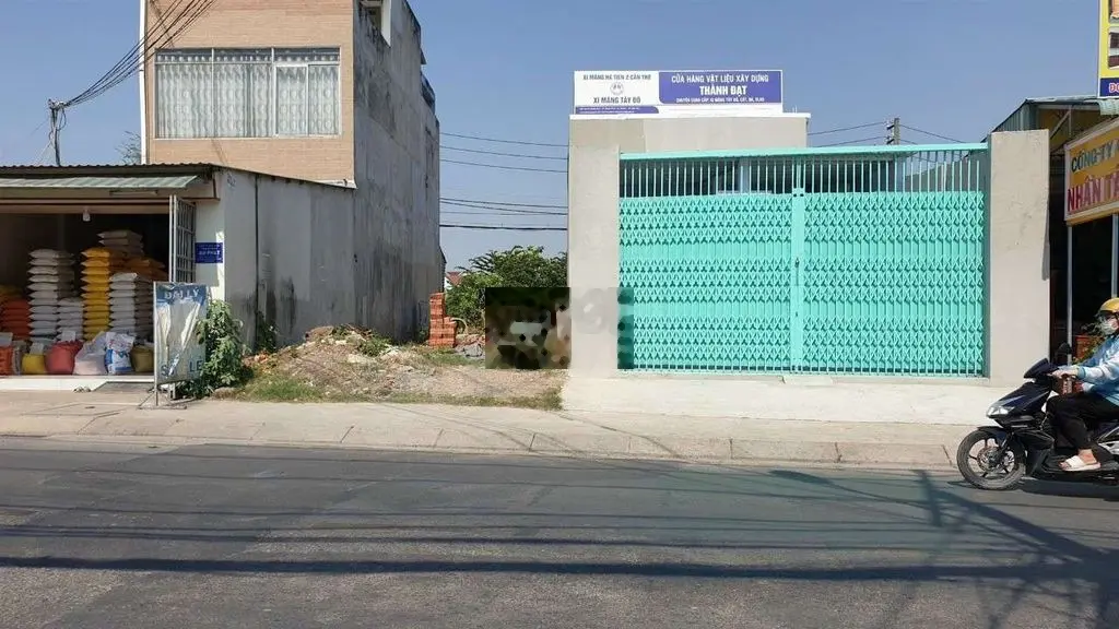 ĐẤt 02 mặt tiền trước sau DT : 5 x 26m mặt tiền đường dương công khi
