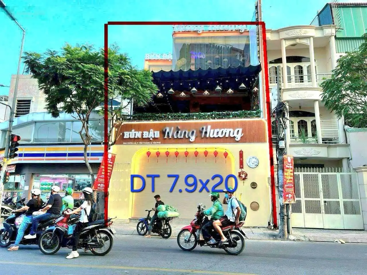 Giảm 2 tỷ bán nhanh MT đường Vườn Lài Tân Phú. DT 8x20m đúc 3 lầu. HĐ thuê 60tr/th. Giá chỉ 28.3 tỷ