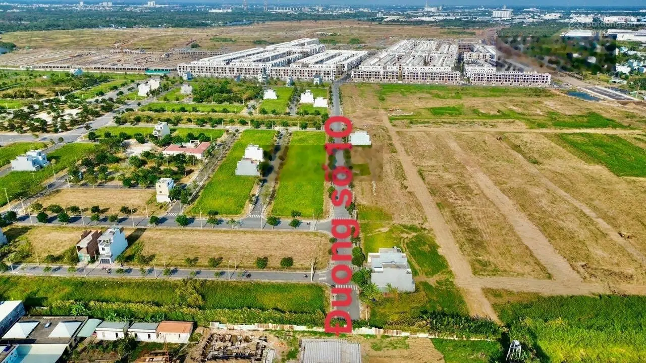 Nền đẹp giá tốt, đường số 10 LG 17m,DA Saigon Village, DT 90m2,trục thông T&T millenia giá chỉ 2tỉ4