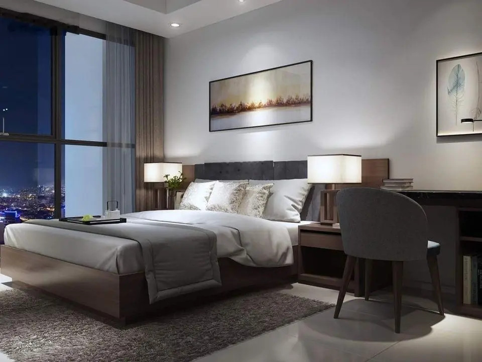 Căn hộ SAM Towers Đà Nẵng 2 phòng ngủ góc mặt sông giá 4.7 tỷ (100%)