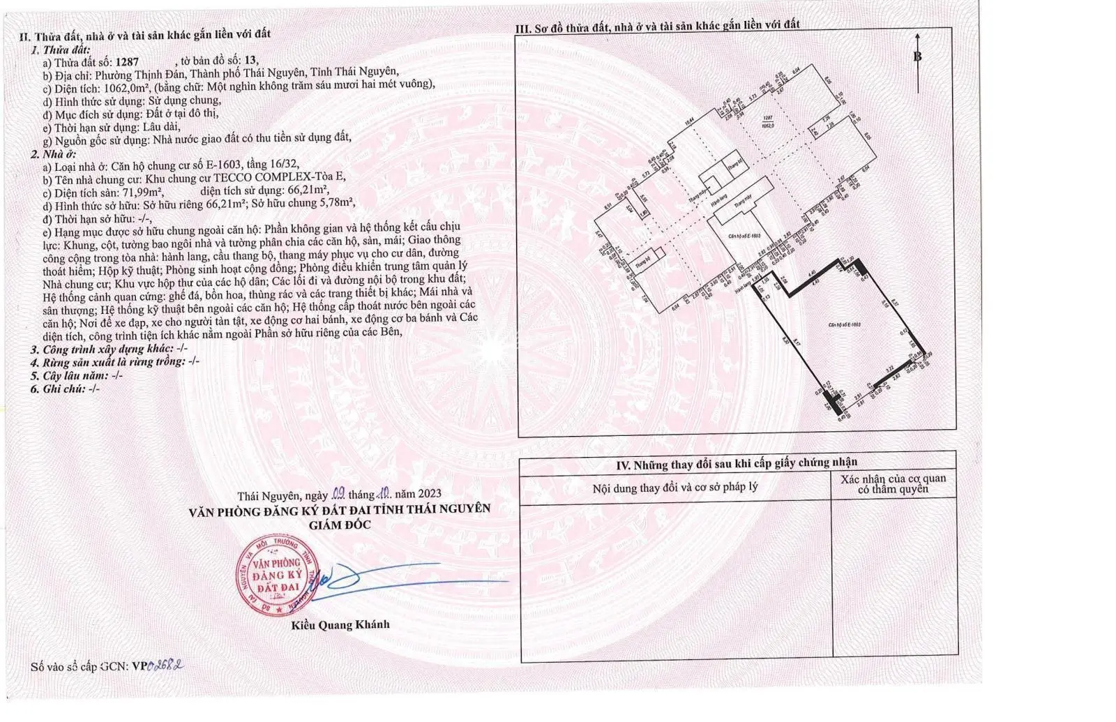 Bán nhanh căn hộ 2PN 72m2, giá 1,47 tỷ. nhận nhà luôn, sổ đỏ trao tay.