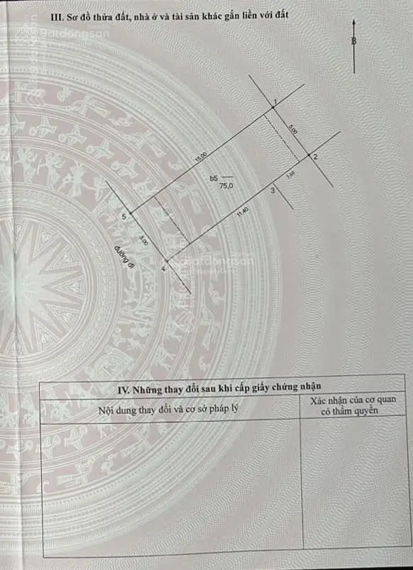 Bán liền kề khu đô thị mới Đại Kim 75m2 - Nguyễn Xiển - Vành Đai 3