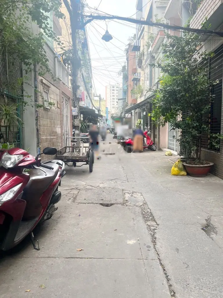 🔴Nhà 4 tầng hẻm thông Võ Văn Kiệt P5Q5. Giá 4.85 tỷ TL