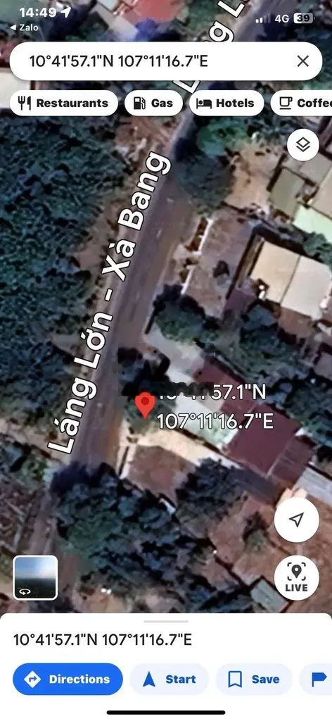 Chủ cần Bán Gấp lô MT ở Châu Đức, ~7500m2, 11tỷ6 (còn thương lượng)
