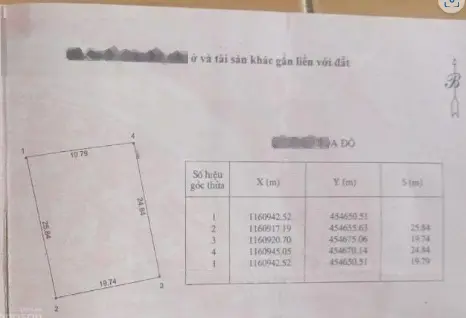 Bán gấp lô đất 2 mặt tiền trước sau xã Láng Dài, huyện Đất Đỏ