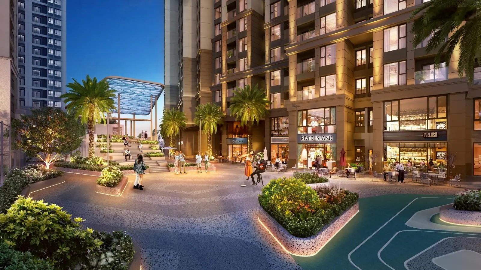 Chung cư Gem Park Sở Dầu căn ngoại giao chỉ bỏ trước 460tr sở hữu căn 2PN 2WC, full nội thất