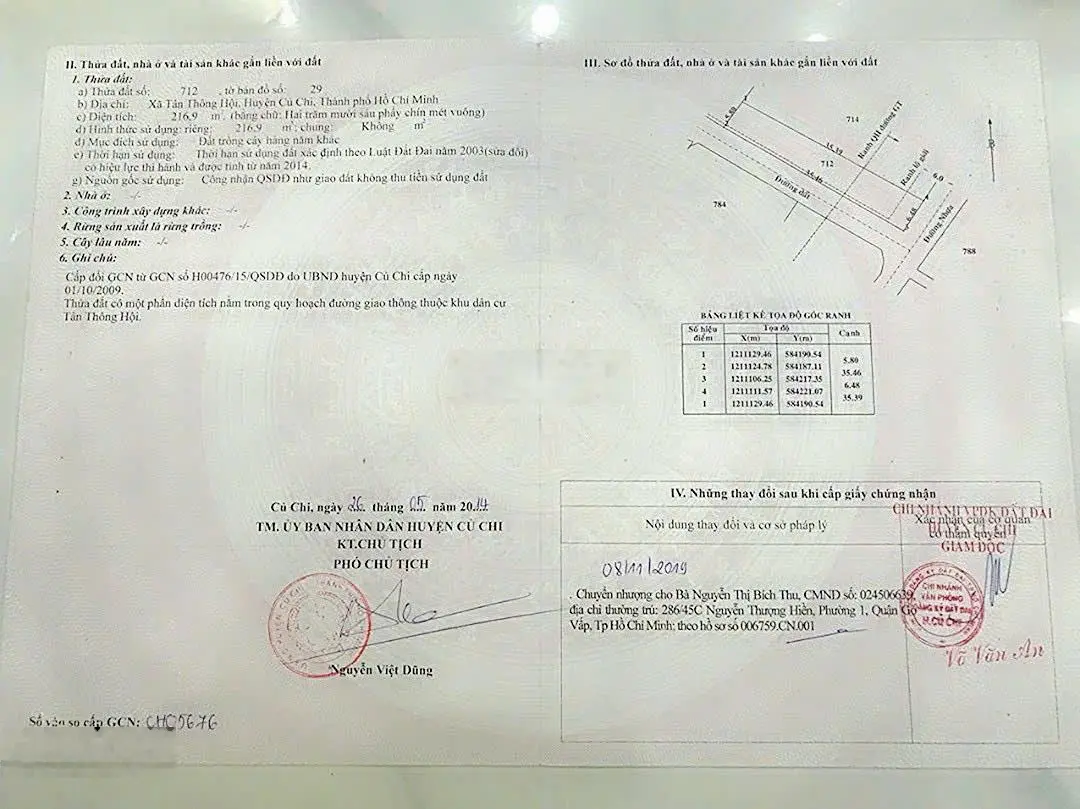 Bán dãy trọ 7 phòng 217m2 tại đường Suối Lội, xã Tân Thông Hội, Củ Chi, TPHCM giá 950 triệu