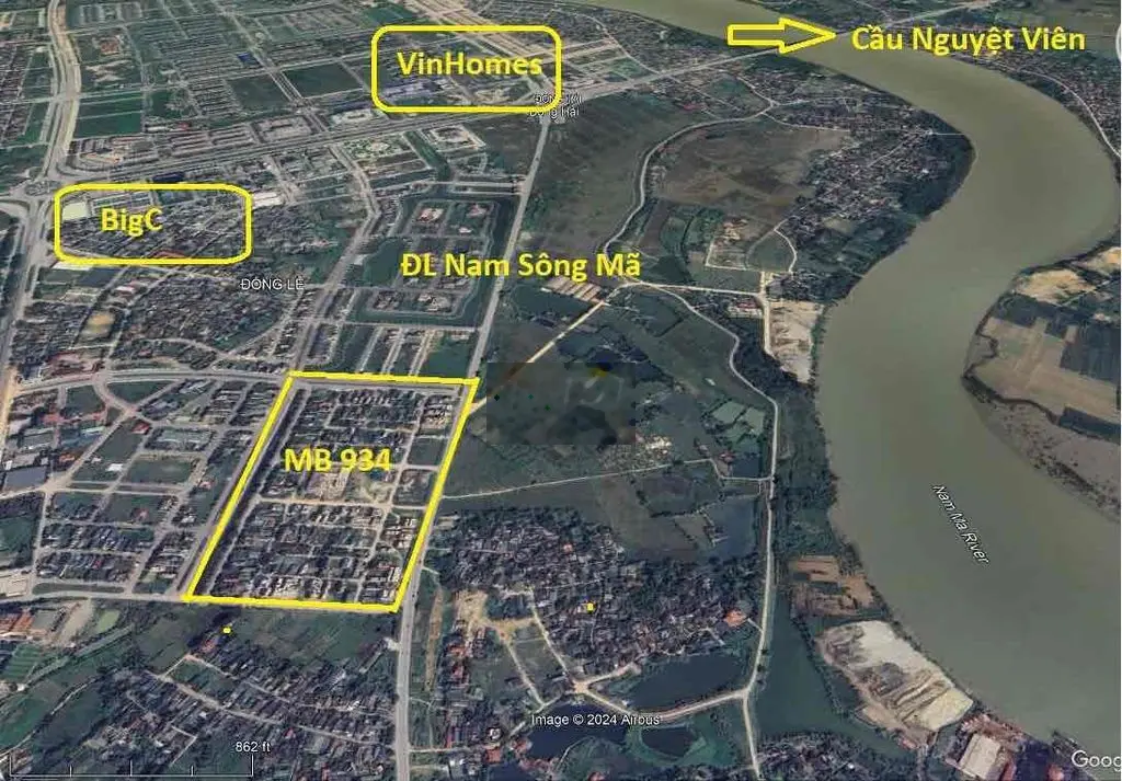 XẢ LỖ LÔ ĐẤT SỔ SẴN MB 934 ĐẠI LỘ NAM SÔNG MÃ