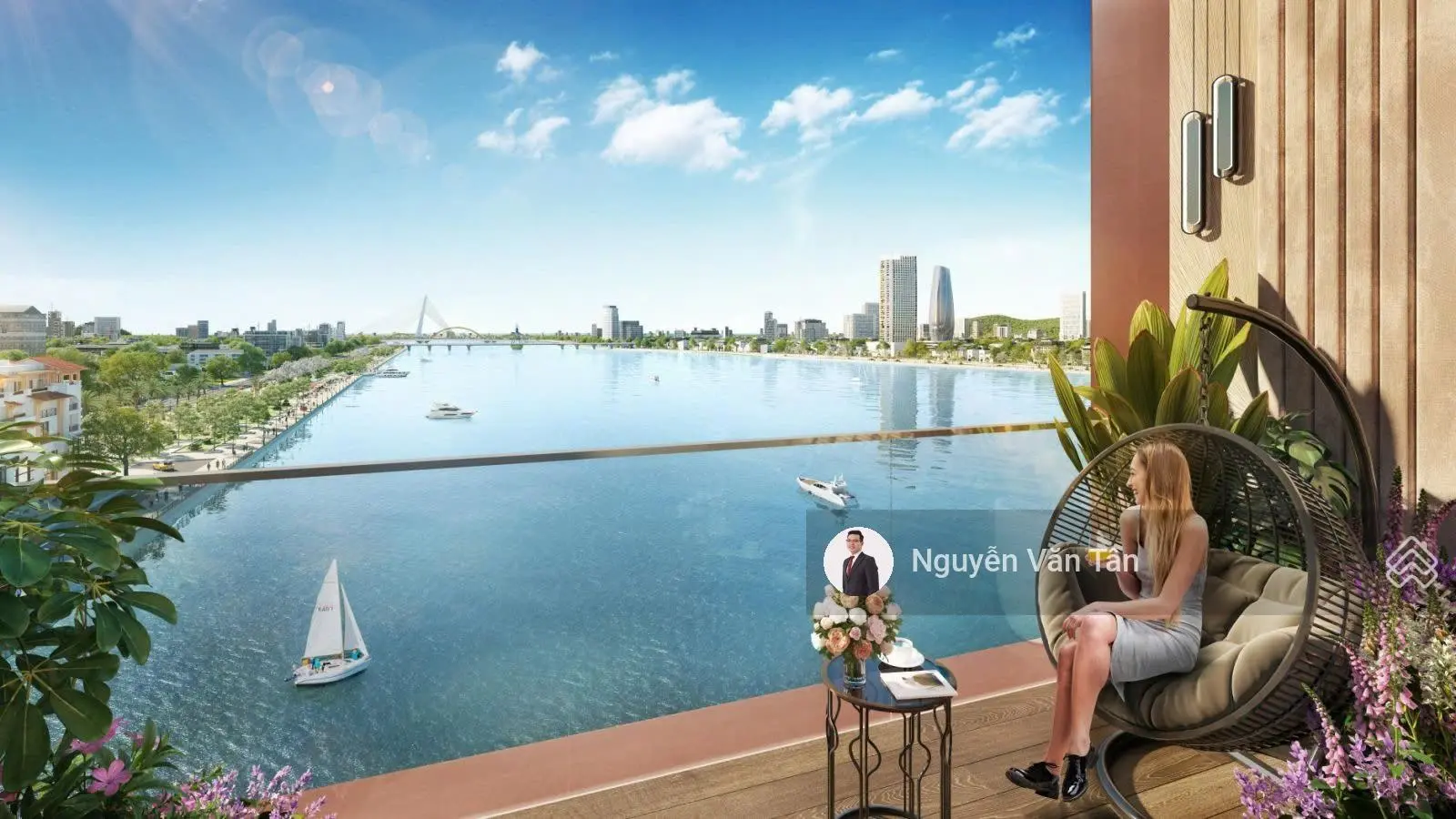 Bán căn hộ chung cư sun symphony residence tại đà nẵng, giá ưu đãi 11,4 tỷ vnd, diện tích 99m2