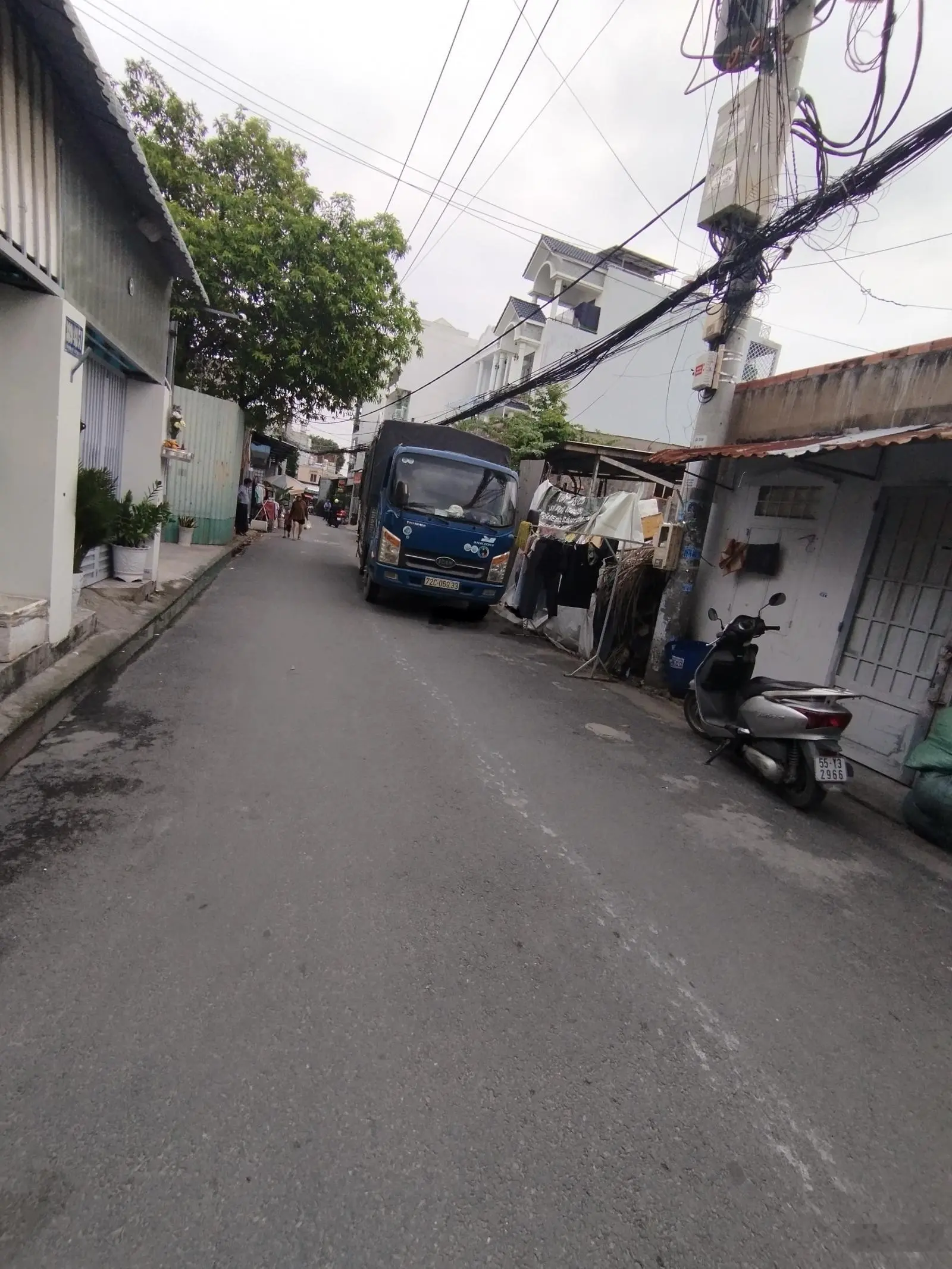 Bán đất tặng nhà 86 m2 , 5 17 , lê văn khương, hiệp thành q 12, chỉ 4,85 tỷ