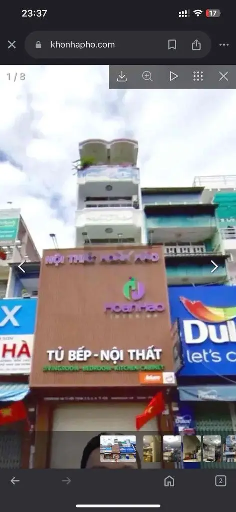 BÁN NHÀ MẶT TIỀN TÔ HIẾN THÀNH Q10