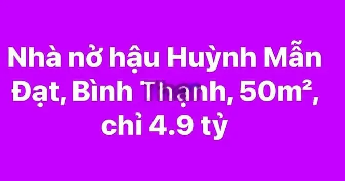 Bán nhà 50m², nở hậu, chỉ 4.9 tỷ, Phong Thuỹ tốt