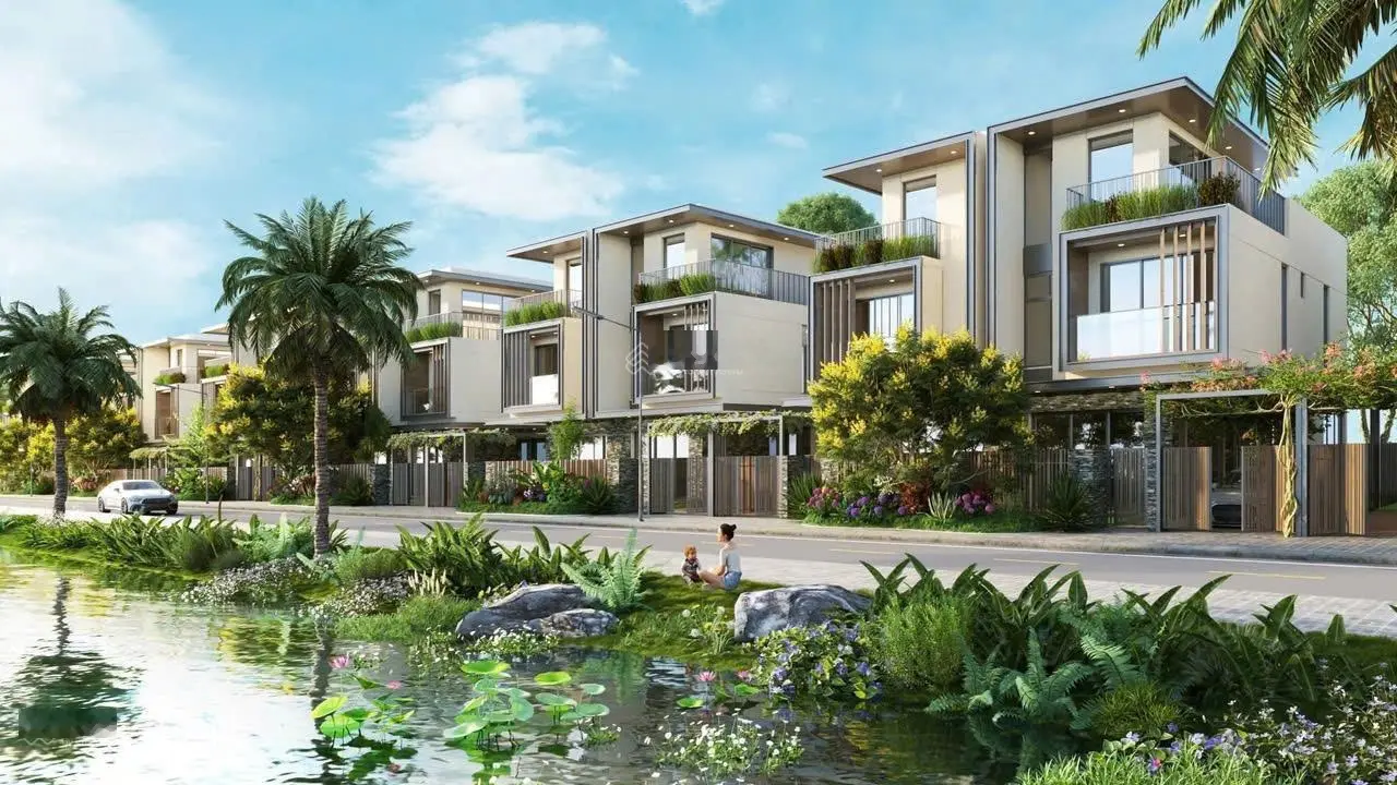 Mặt tiền căn đẹp 1 trệt 2 lầu river park - lahome. giá 3tỷ550. tặng thiết kế + nội thất