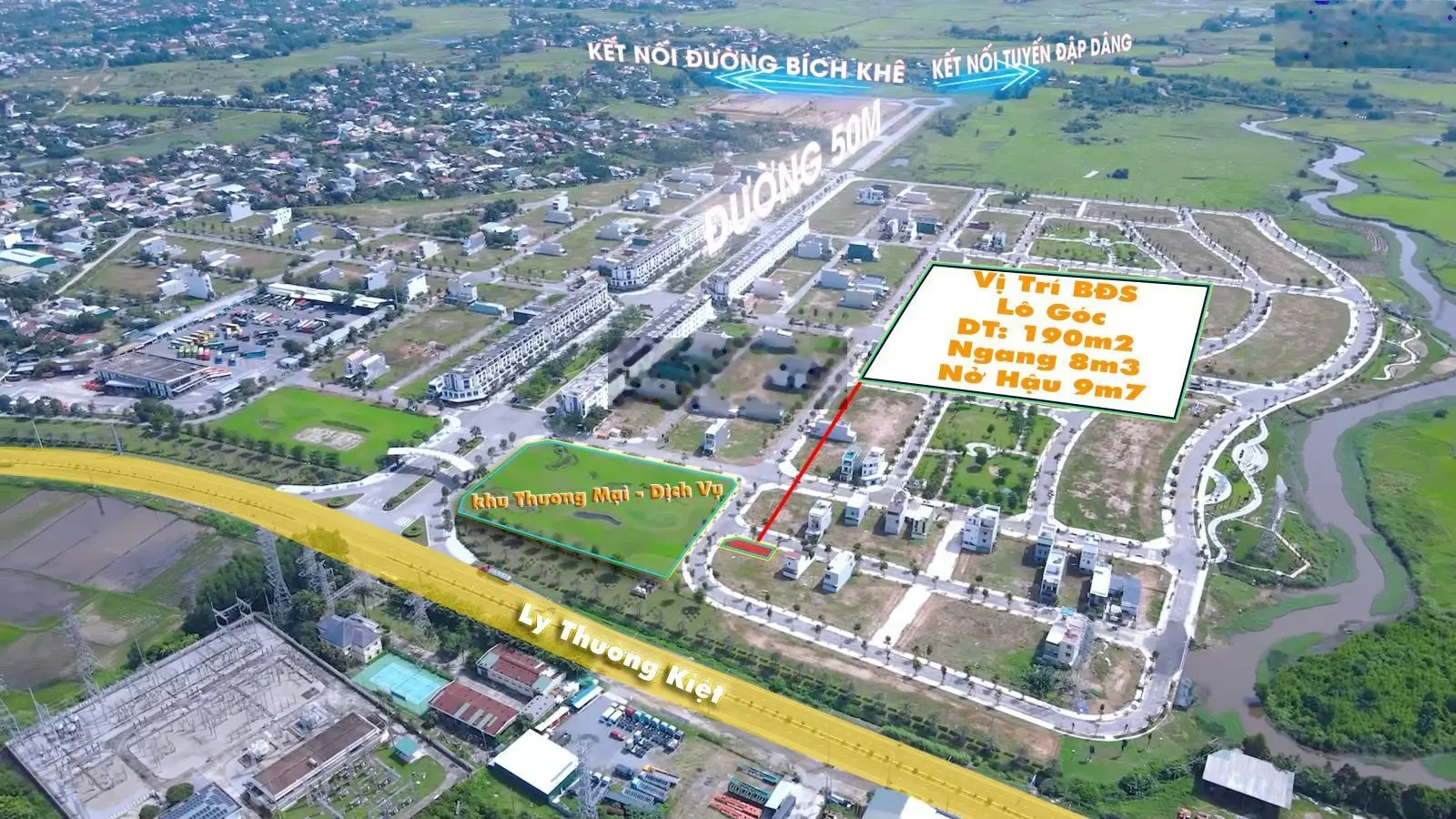 Bán lô góc vị trí đẹp tại khu đô thị Phú Mỹ, Quảng Ngãi - đầu tư hấp dẫn cho tương lai