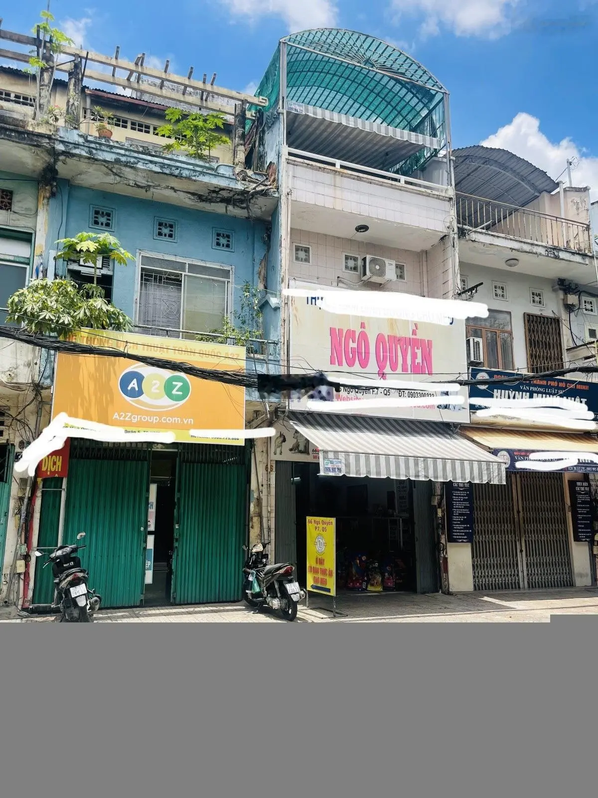 Giảm 4 tỷ - nhà mặt tiền kinh doanh Ngô Quyền, ngay BV ĐH Y Dược, 120m2(4x25) 4 tầng, bán chia TS
