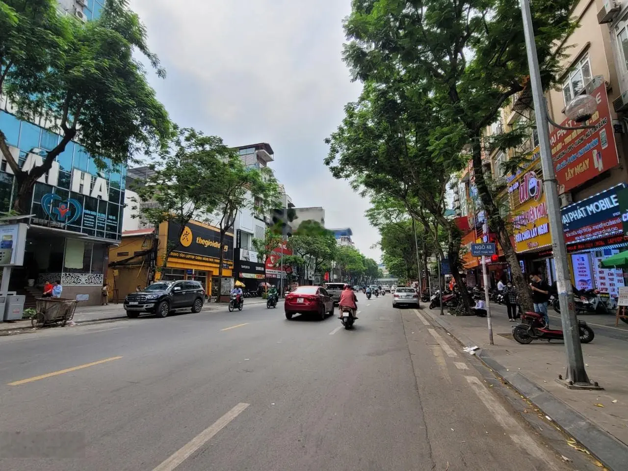 Siêu hiếm - bán nhà phố Thái Hà, Trung Liệt, Đống Đa 76m2 mặt tiền 4,5m - ô tô tránh