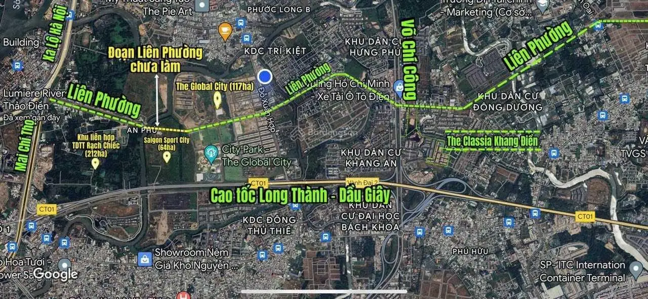 Cần bán gấp lô đất KDC Phú Hữu, giá 49,5tr/m2 (Địa ốc 3) được giữ sổ cty