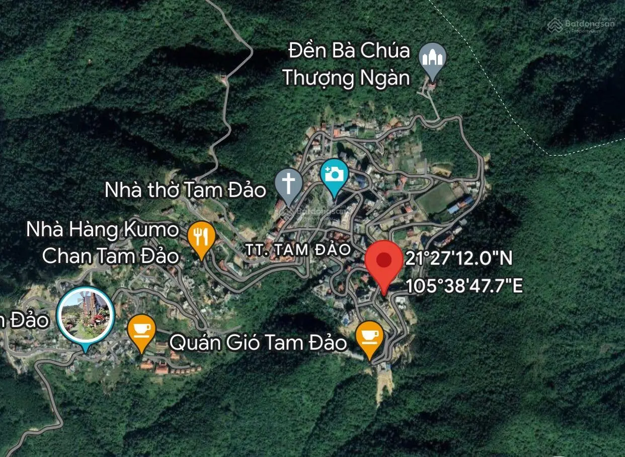 Cần bán 357m2 đất trung tâm khu du lịch nghỉ dưỡng Tam Đảo - Vĩnh Phúc làm nhà hàng khách sạn