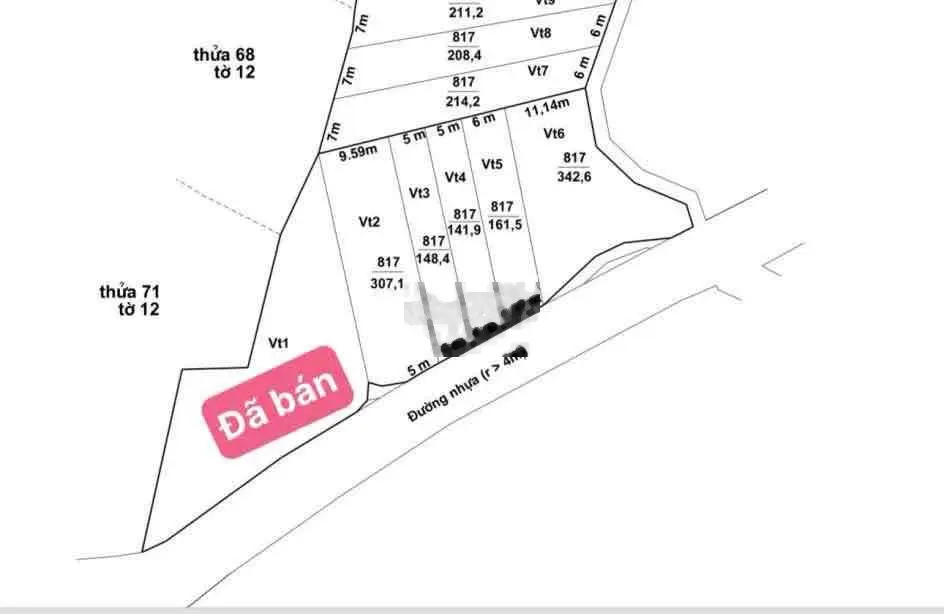 ĐẤT HAI MẶT TIỀN ĐƯỜNG - THOẢI MÁI LÀM NHÀ VƯỜN TẠI BÀ RỊA - VŨNG TÀU